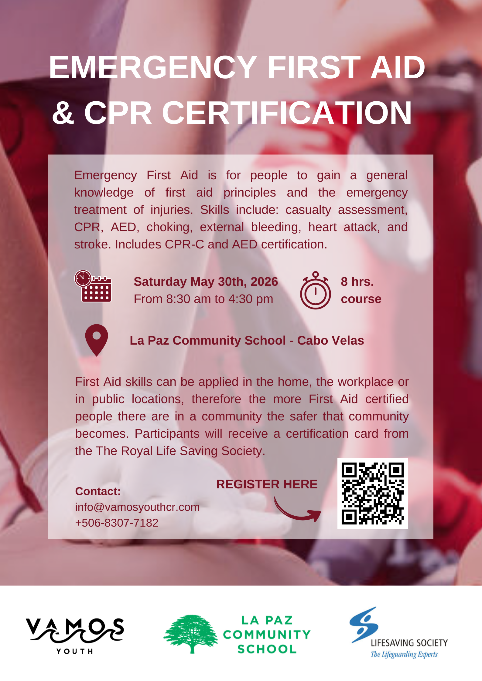 Emergency First Aid and CPR-B-2 emergency first aid and CPR certification